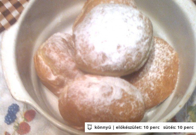 10 perces fánk